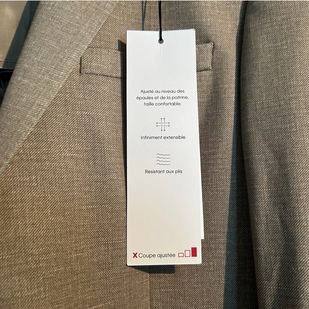 NWT Calvin Klein X Slim-Fit Mariano Sport Coat – Tan – Men’s 40L - Picture 3 of 10